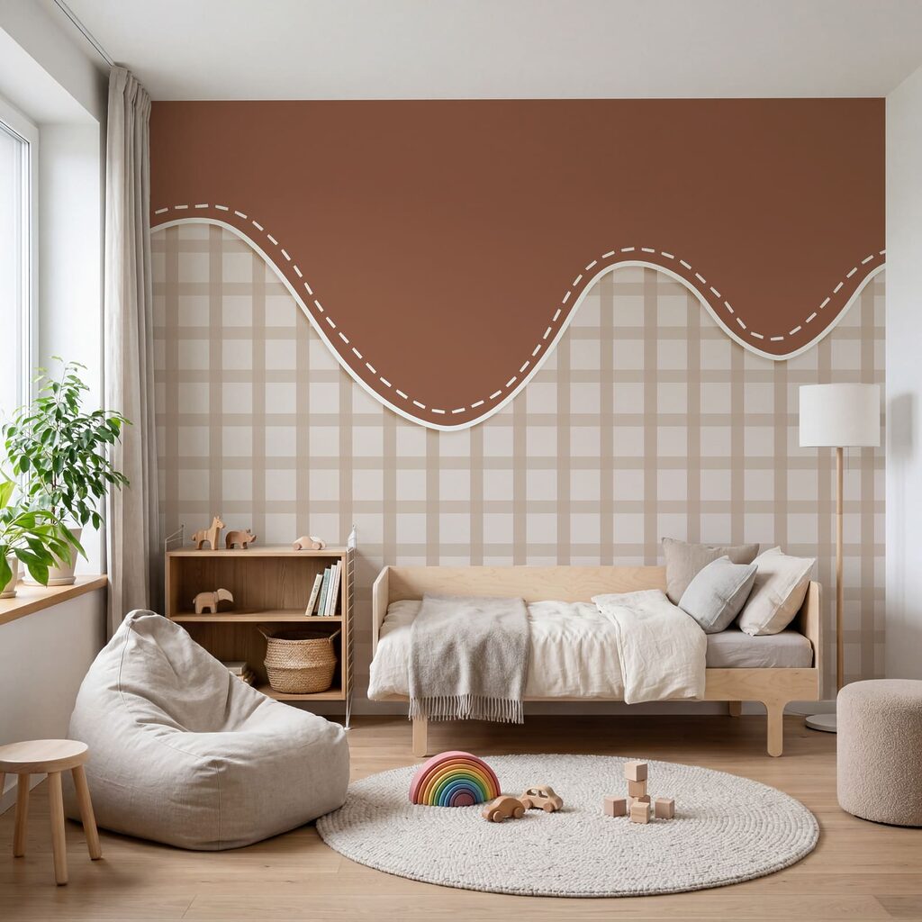 Romburi sub margine ondulată — interior 3