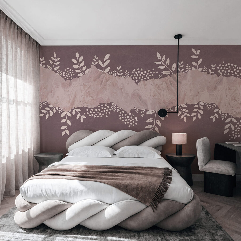 Frunze lângă vopsea — interior 1