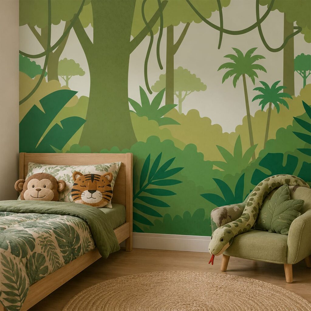 Liane printre frunze — interior 2