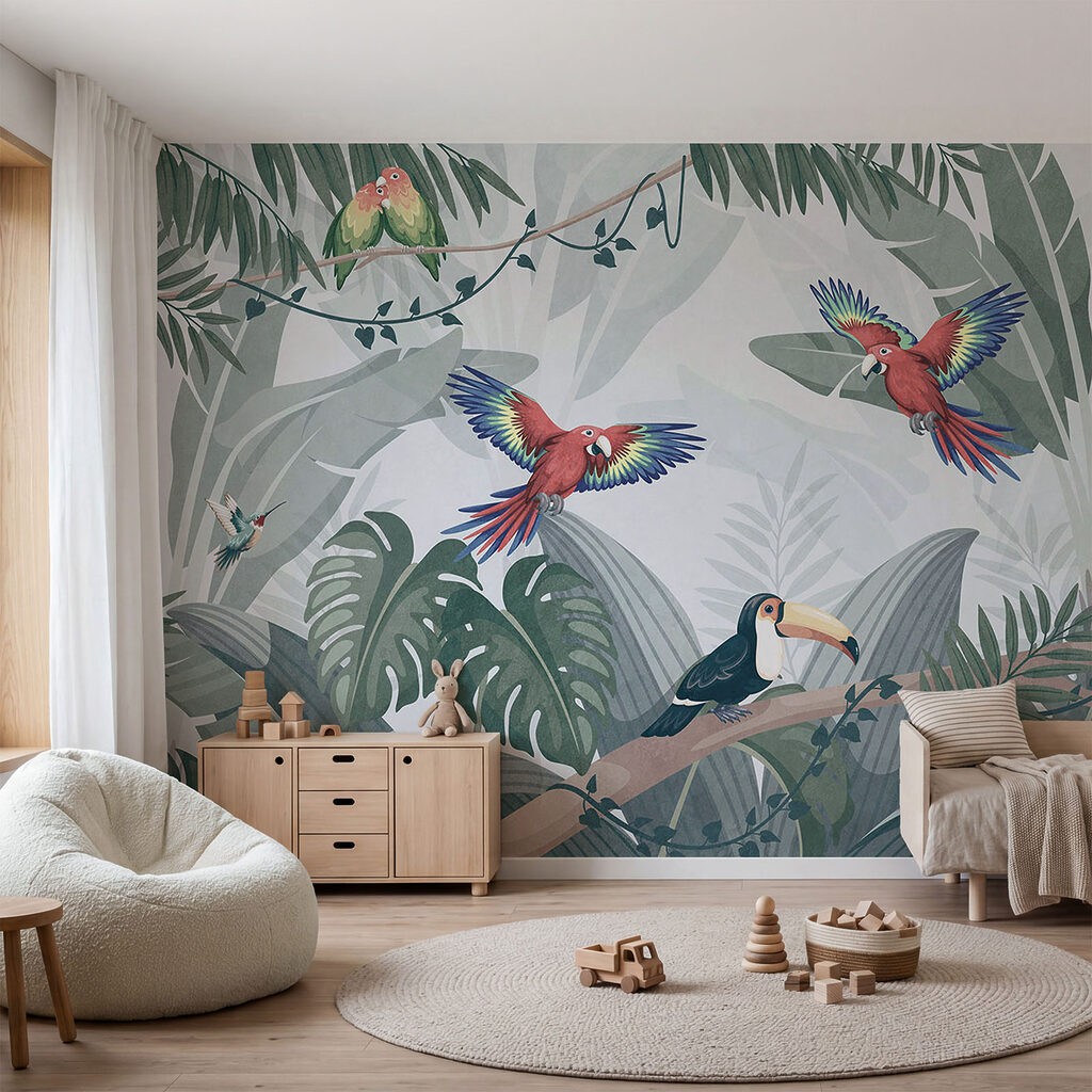 Păsări tropicale — interior 1