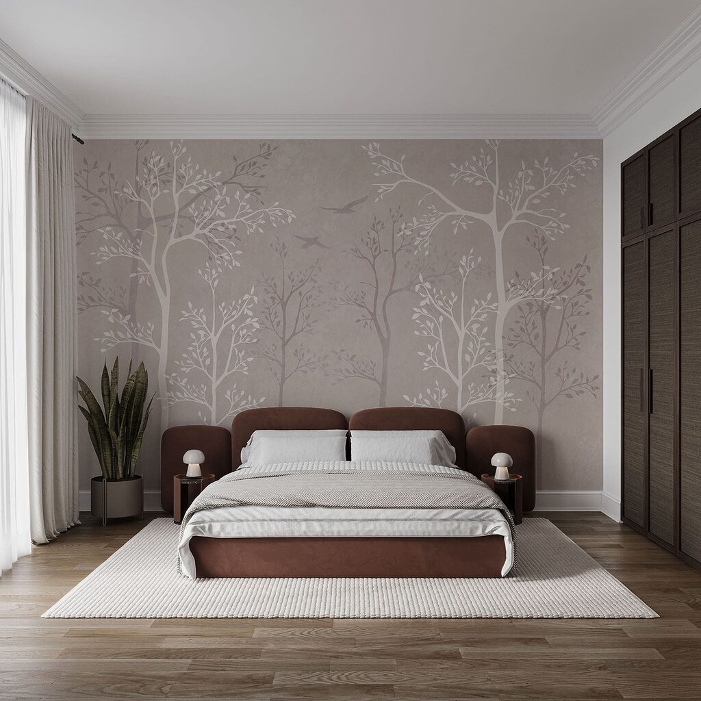 Copaci zvelți în contrast — interior 2