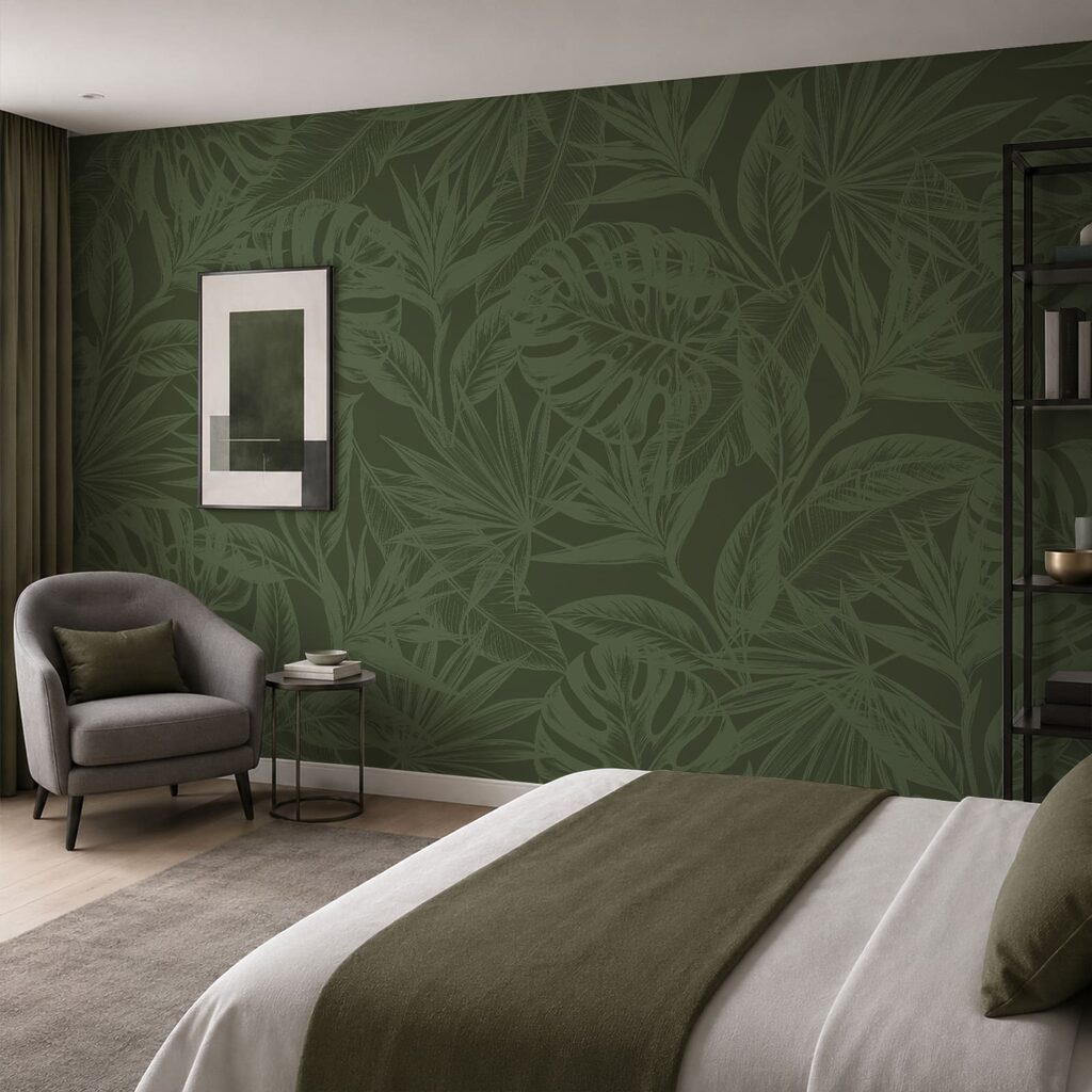 Frunze tropicale dense — interior 2