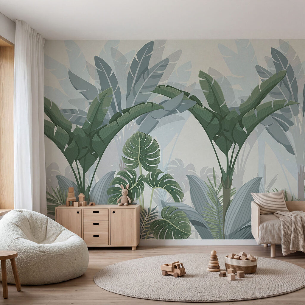 Frunze tropicale în straturi — interior 1