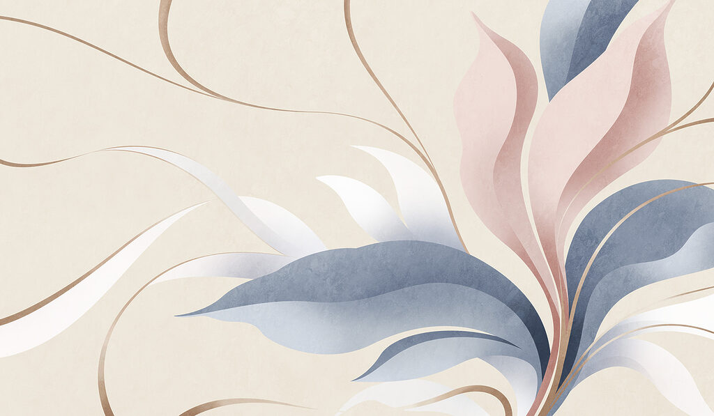 Frunze pastelate — design complet