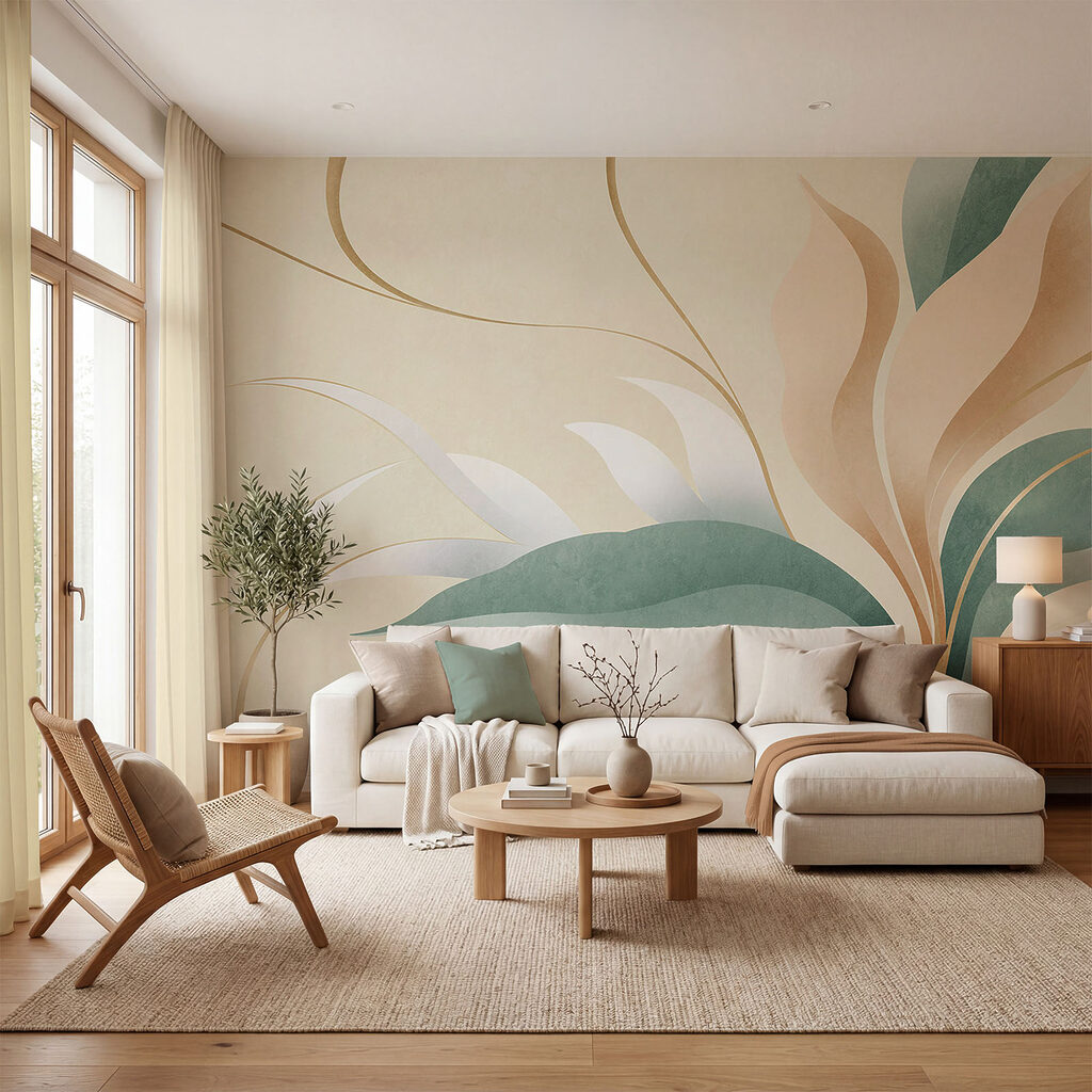 Frunze pastelate — interior 2