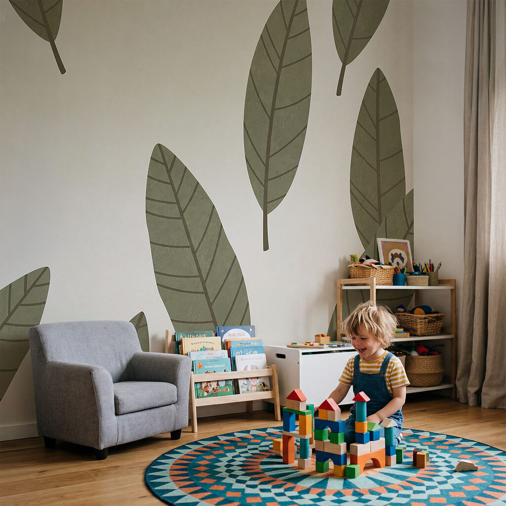 Frunze lungi, risipite — interior 2