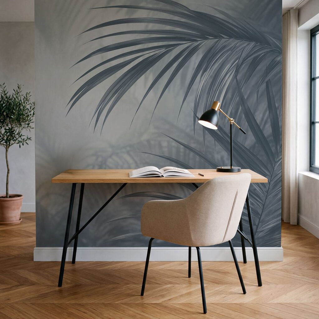 Palmieri dispar în turcoaz — interior 1