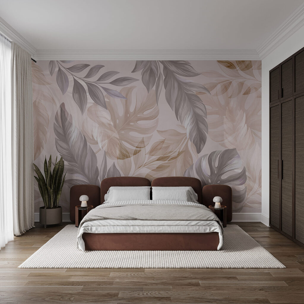 Frunze tropicale delicate — interior 2