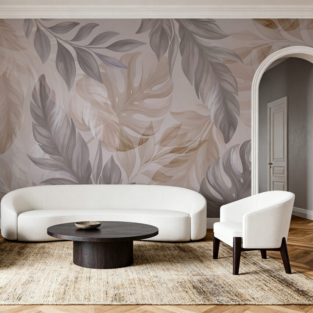 Frunze tropicale delicate — interior 1