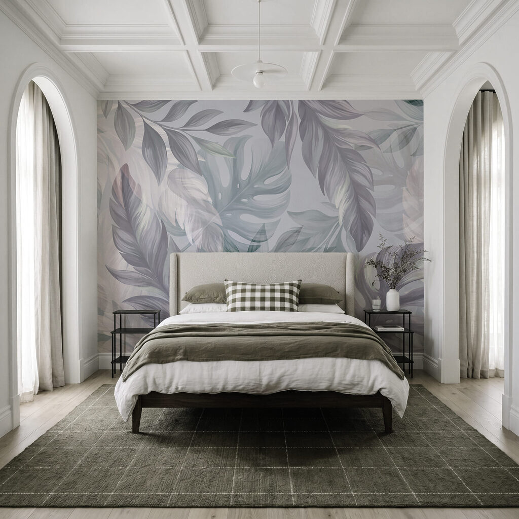 Frunze tropicale delicate — interior 2