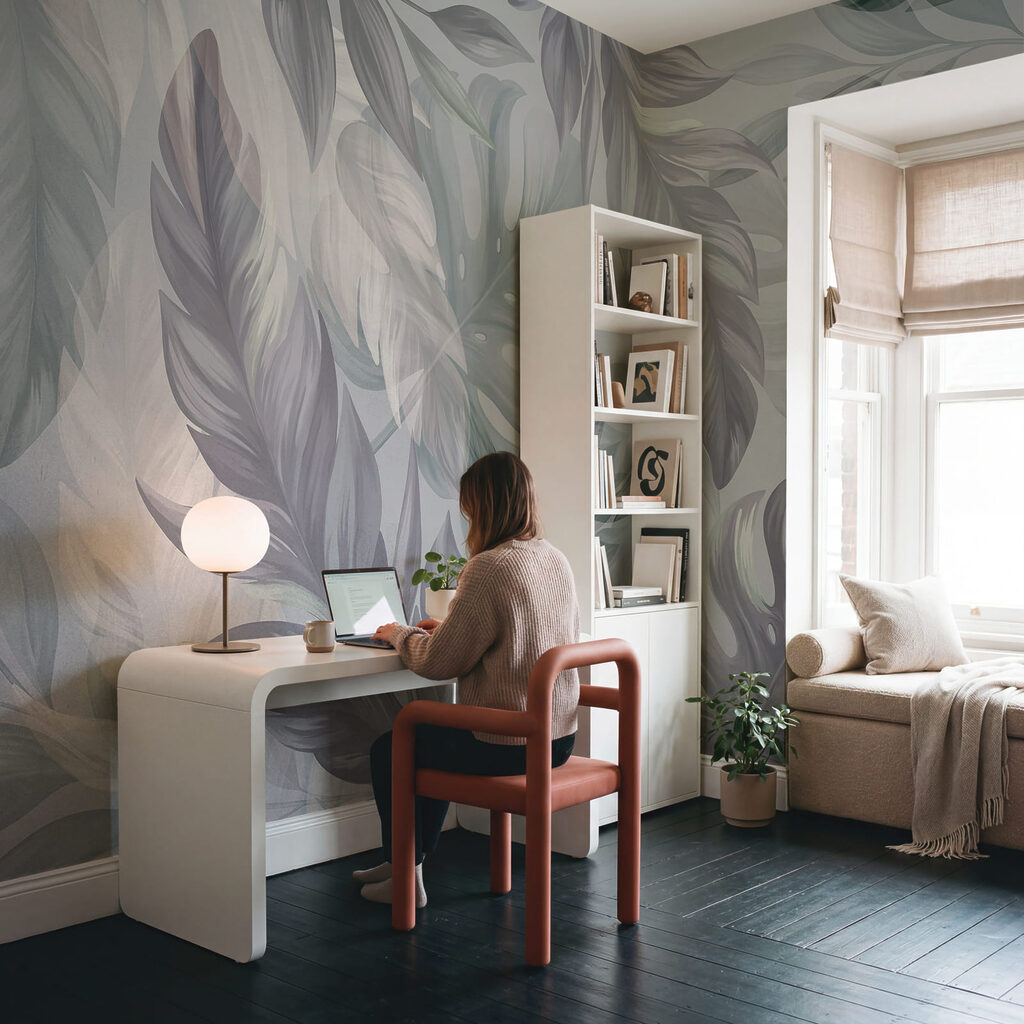 Frunze tropicale delicate — interior 1