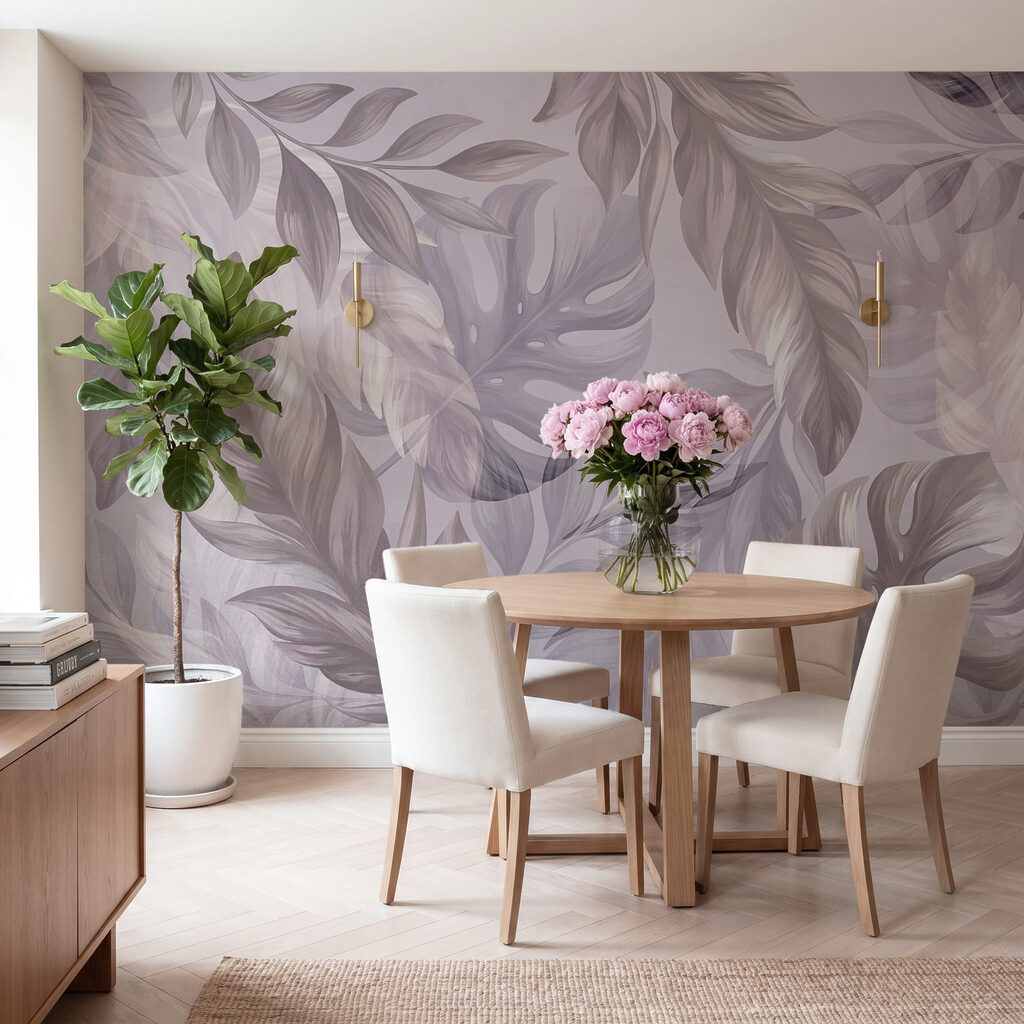 Frunze tropicale delicate — interior 1