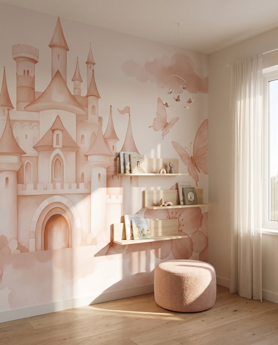 Castel printre fluturi — interior 2