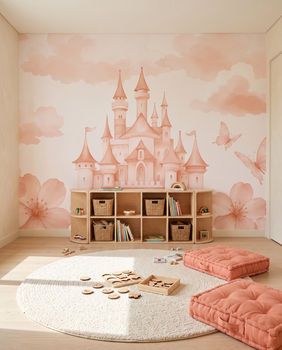 Castel printre fluturi — interior 3