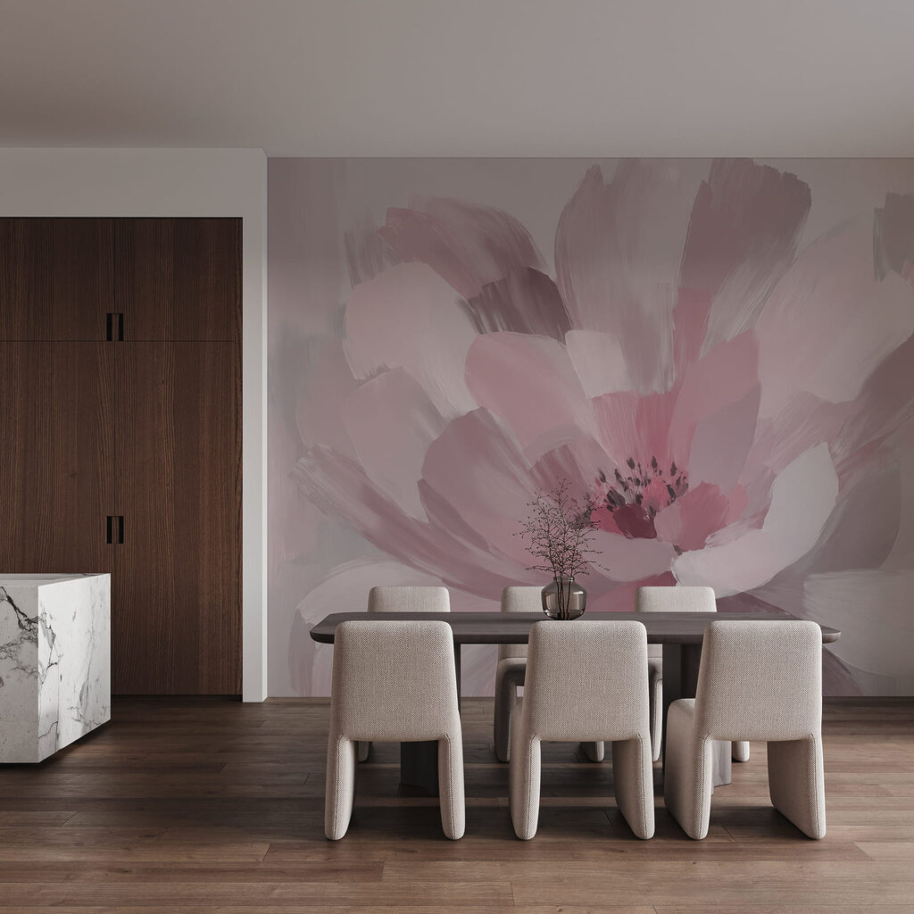 Floare în tușe late — interior 2