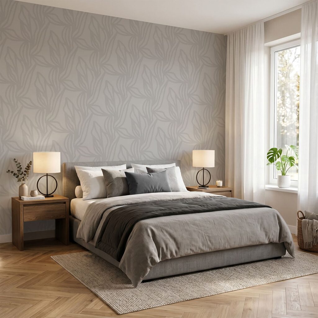 Frunze în contururi fine — interior 1