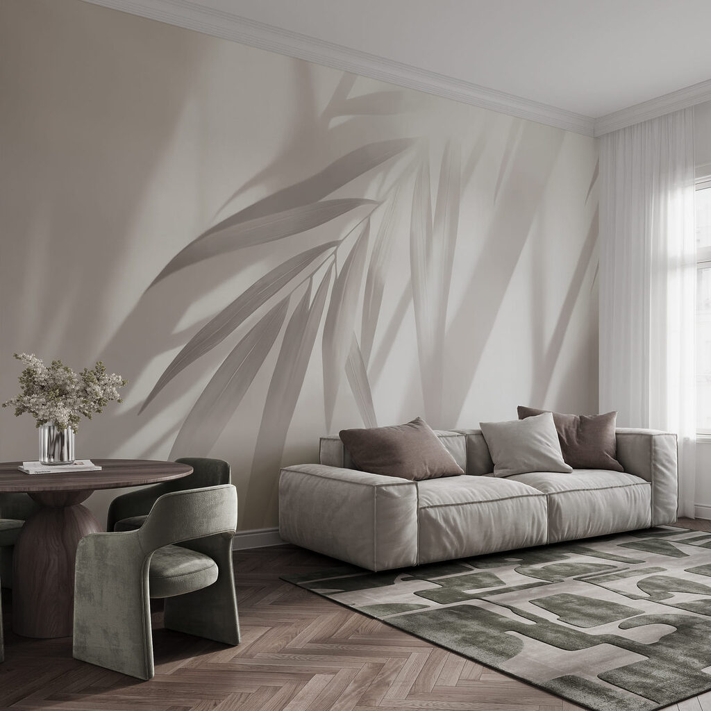 Frunze de palmier diagonale — interior 1