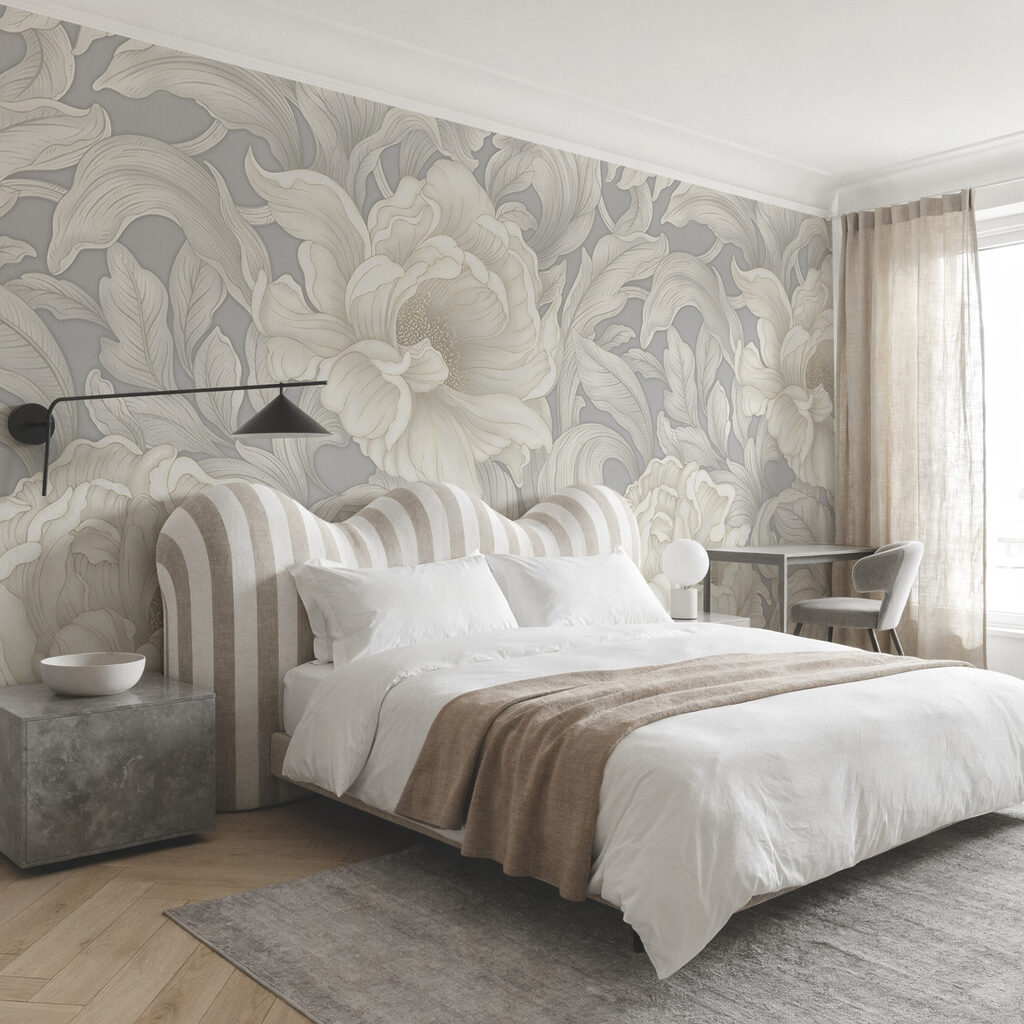 Flori albe ornamentale — interior 3