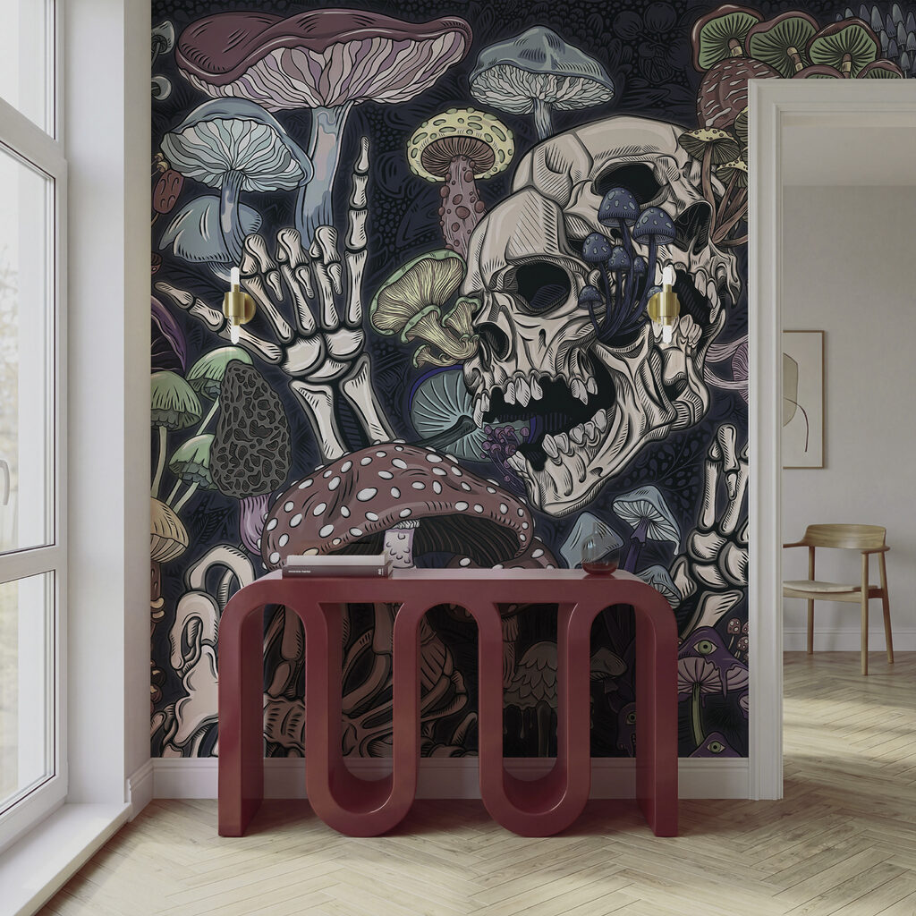 Craniu printre ciuperci — interior 4