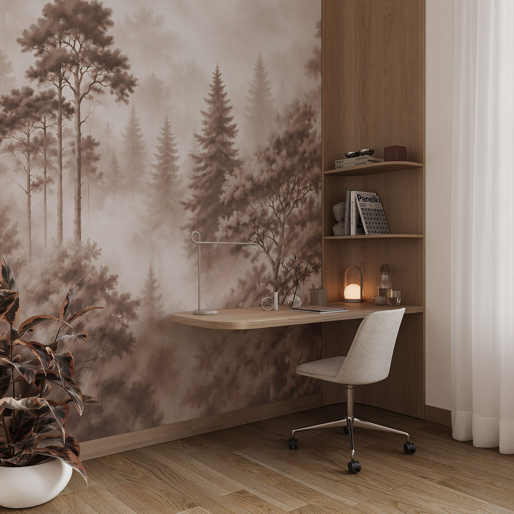 Siluete verzi în straturi — interior 4