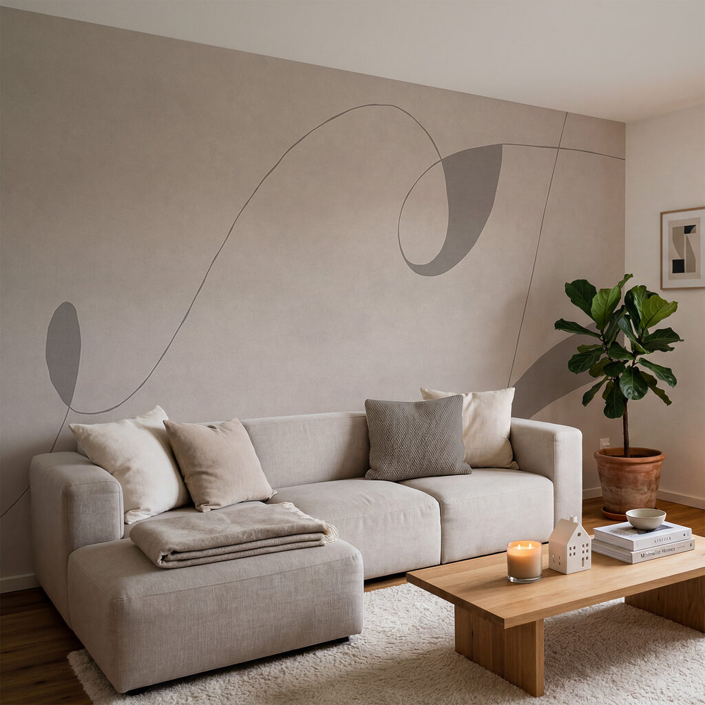 Linii libere și forme — interior 2