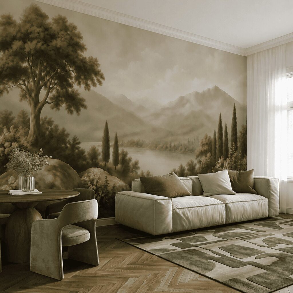 Lac printre chiparoși — interior 4