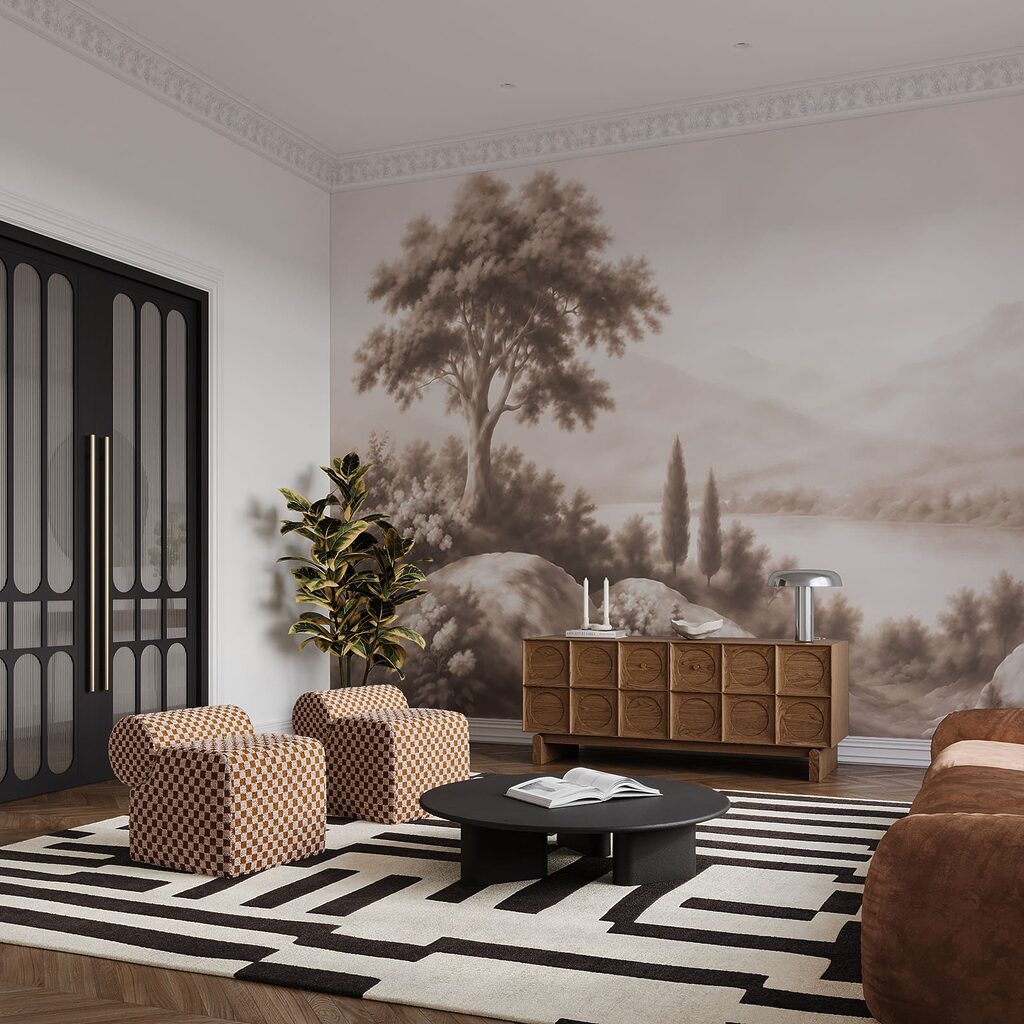 Lac printre chiparoși — interior 5