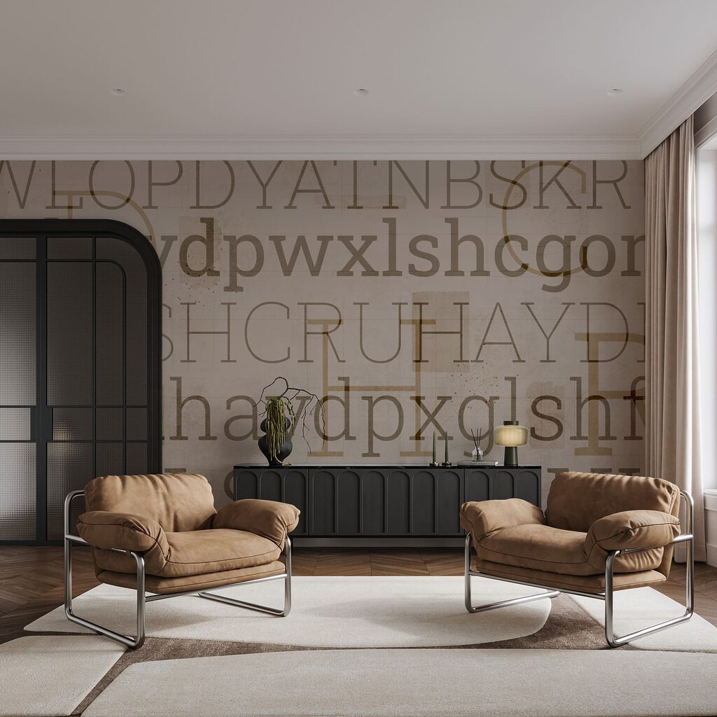 Litere pe straturi uzate — interior 3