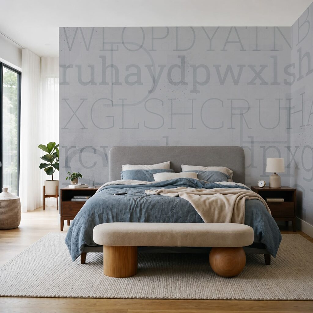 Litere pe straturi uzate — interior 2