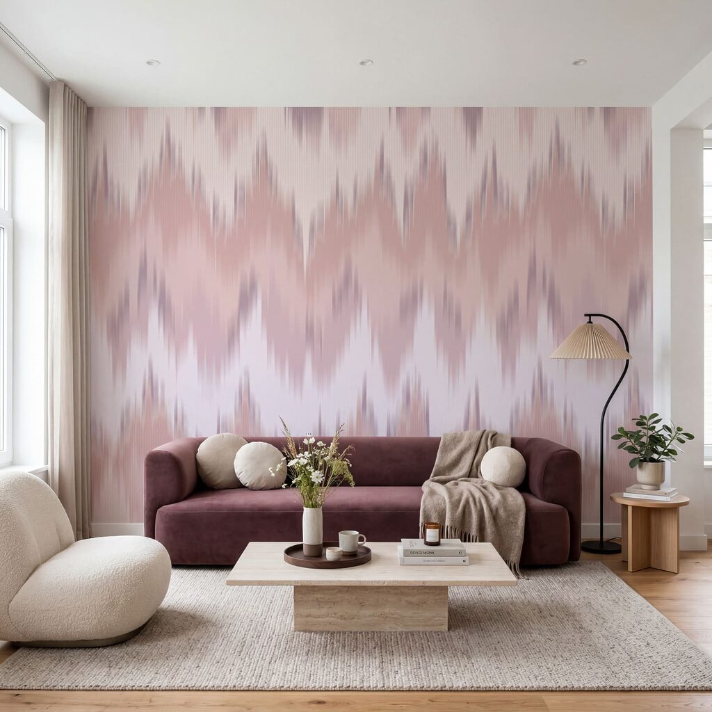 Zigzag delicat de vopsea — interior 2