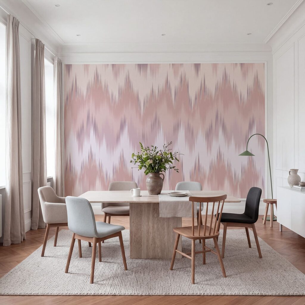 Zigzag delicat de vopsea — interior 4