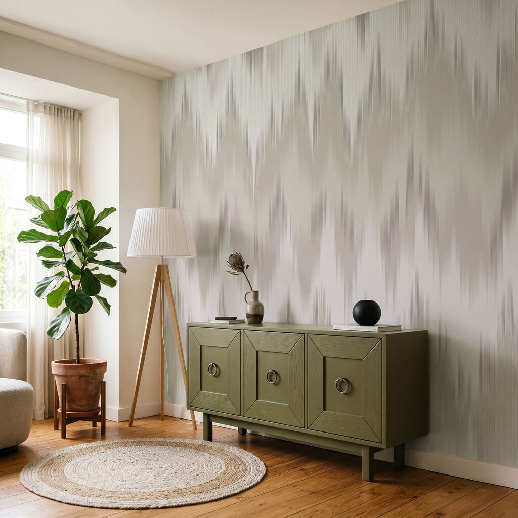 Zigzag delicat de vopsea — interior 1