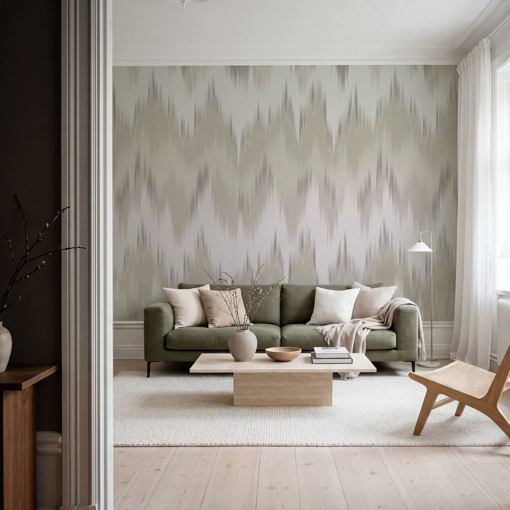 Zigzag delicat de vopsea — interior 3