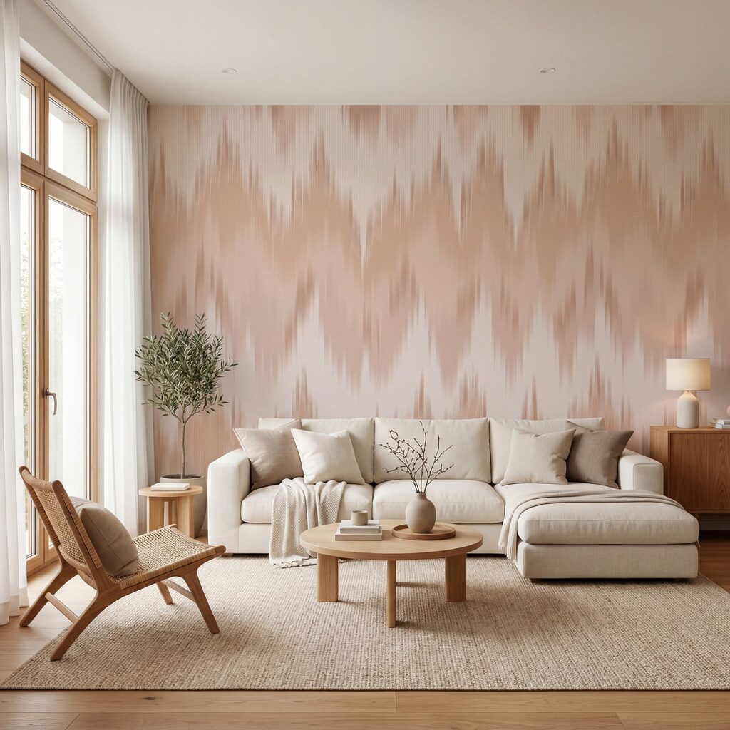 Zigzag delicat de vopsea — interior 2