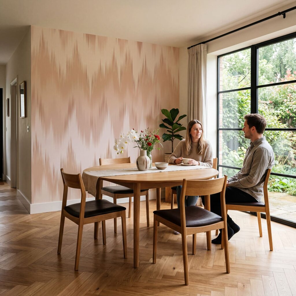 Zigzag delicat de vopsea — interior 3