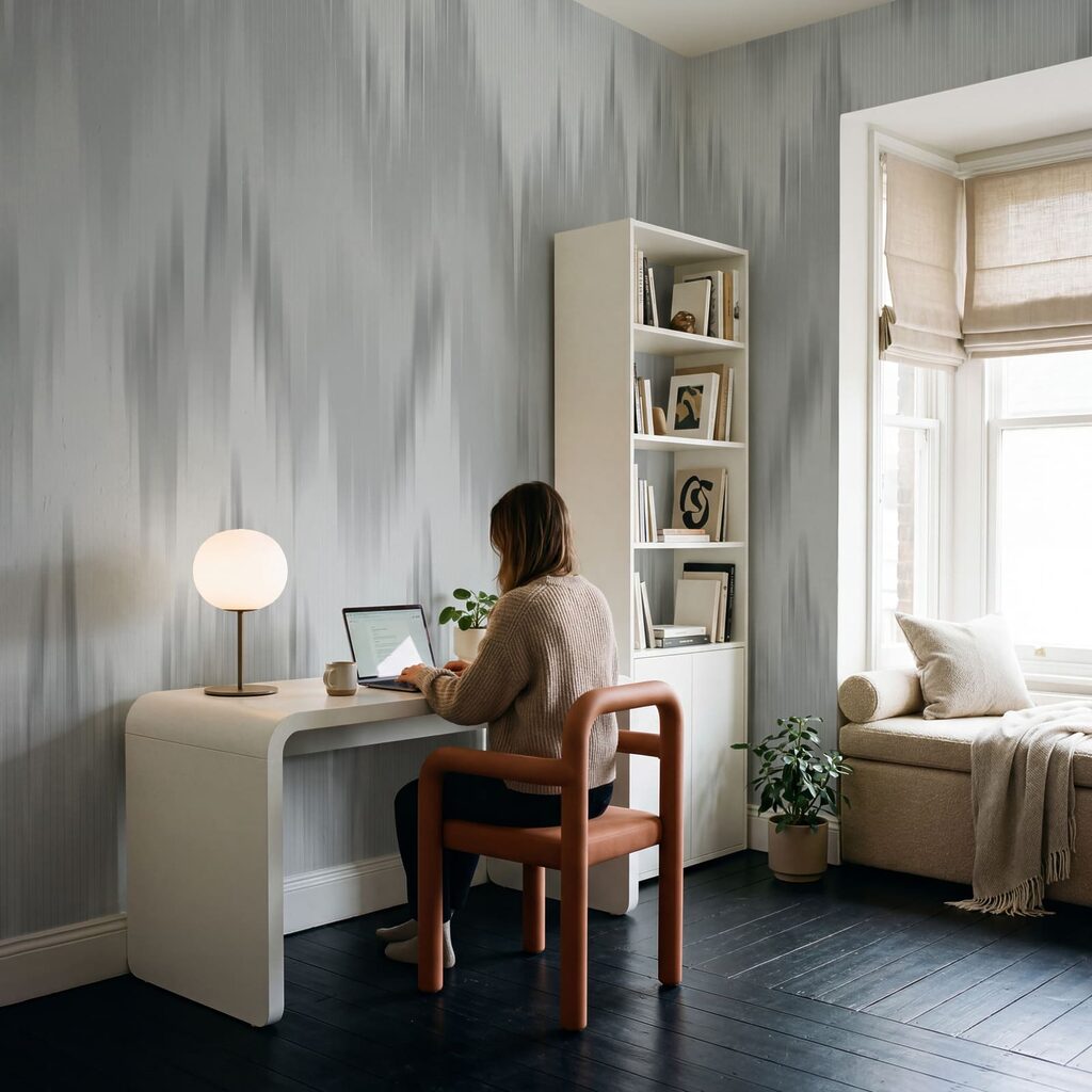 Zigzag delicat de vopsea — interior 3