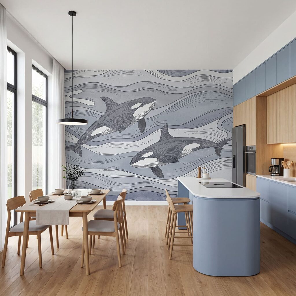 Orci printre valuri — interior 2