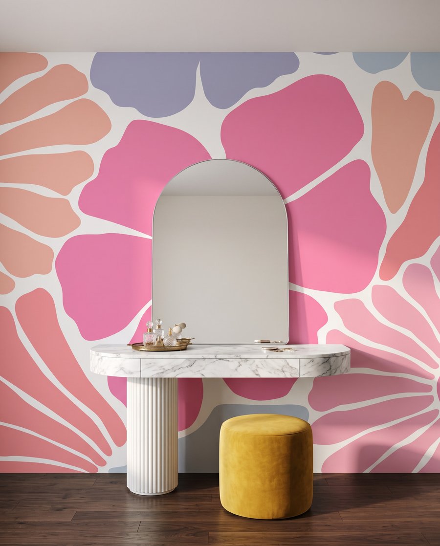 Flori decupate colorate — interior 2