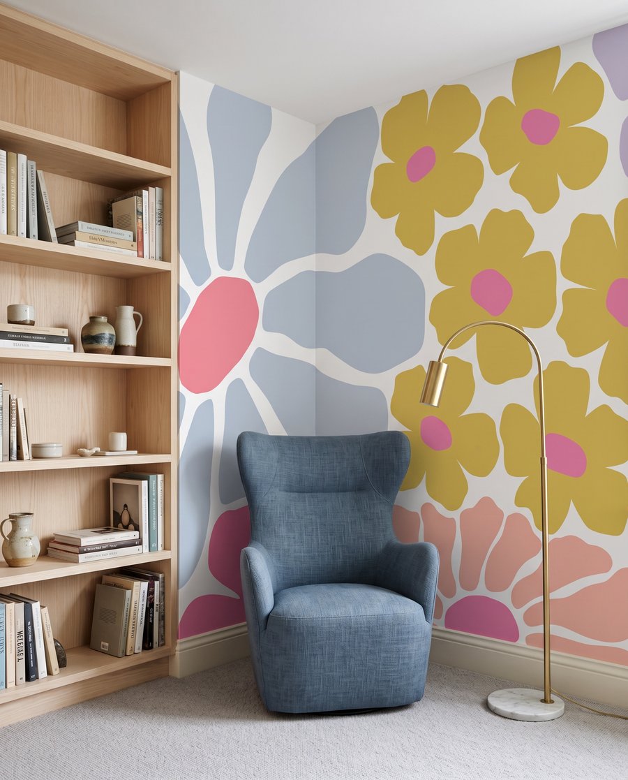 Flori decupate colorate — interior 3