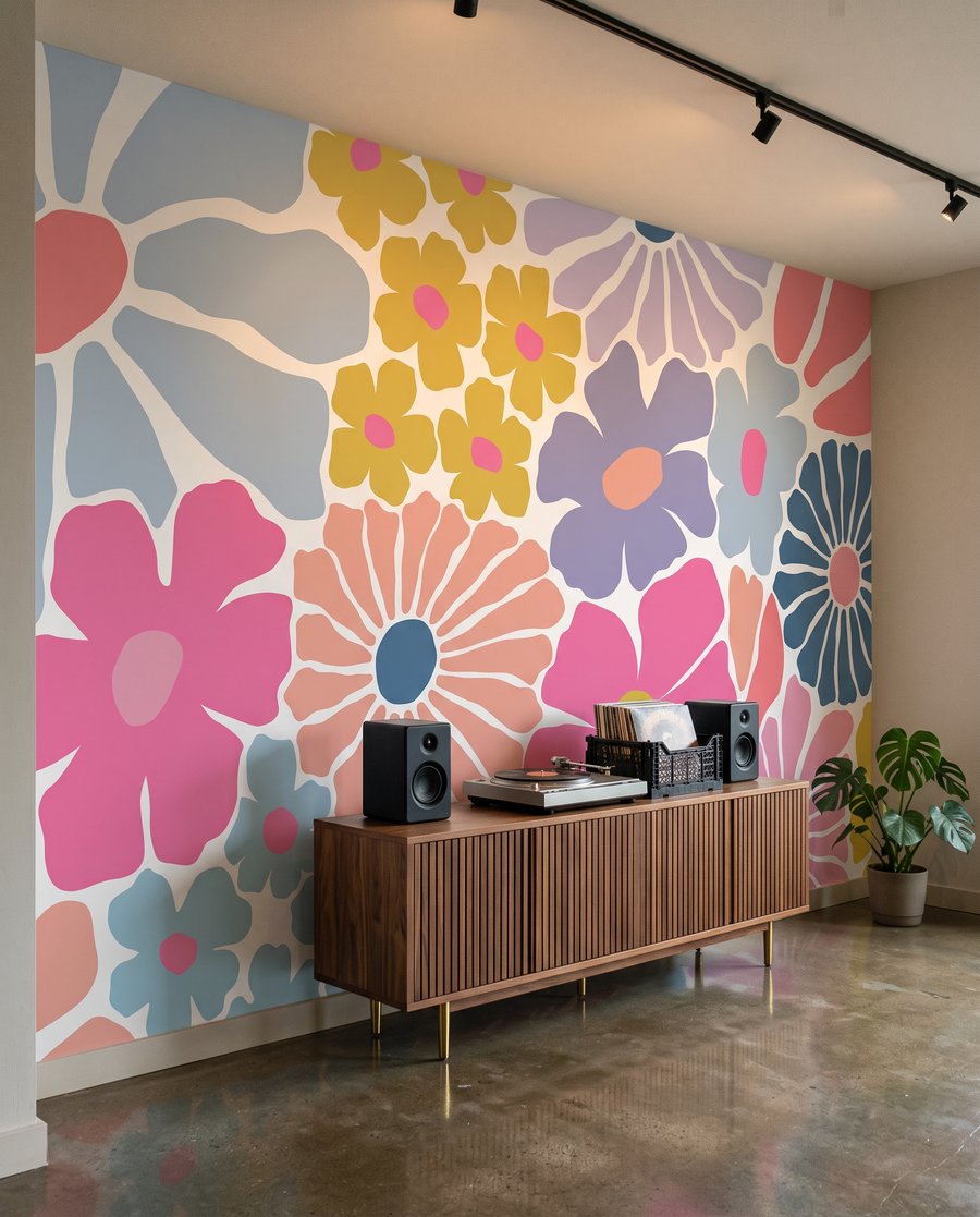 Flori decupate colorate — interior 4