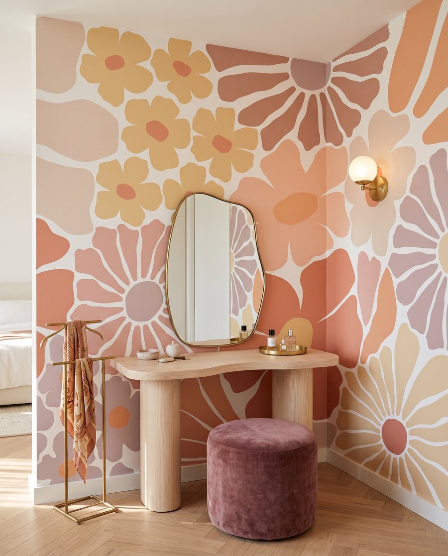 Flori decupate colorate — interior 1