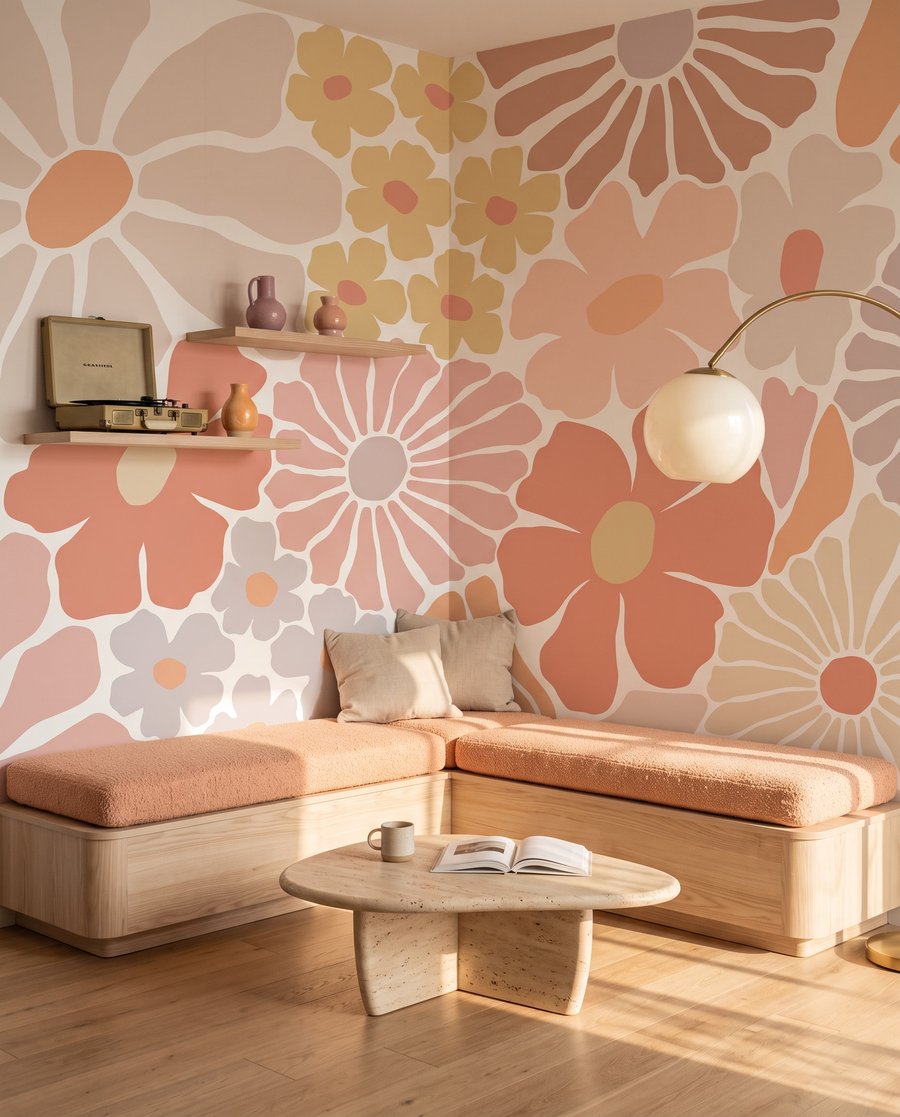 Flori decupate colorate — interior 2