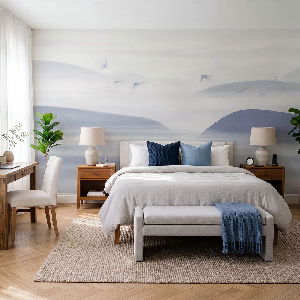 Păsări peste dune — interior 2