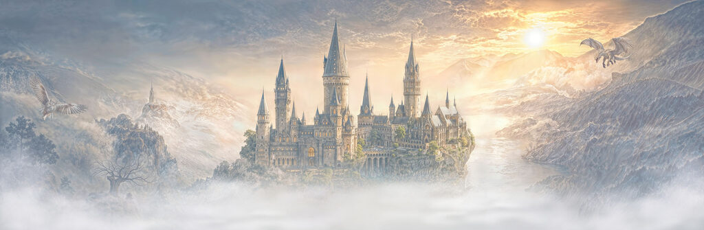 Castel deasupra ceții — design complet