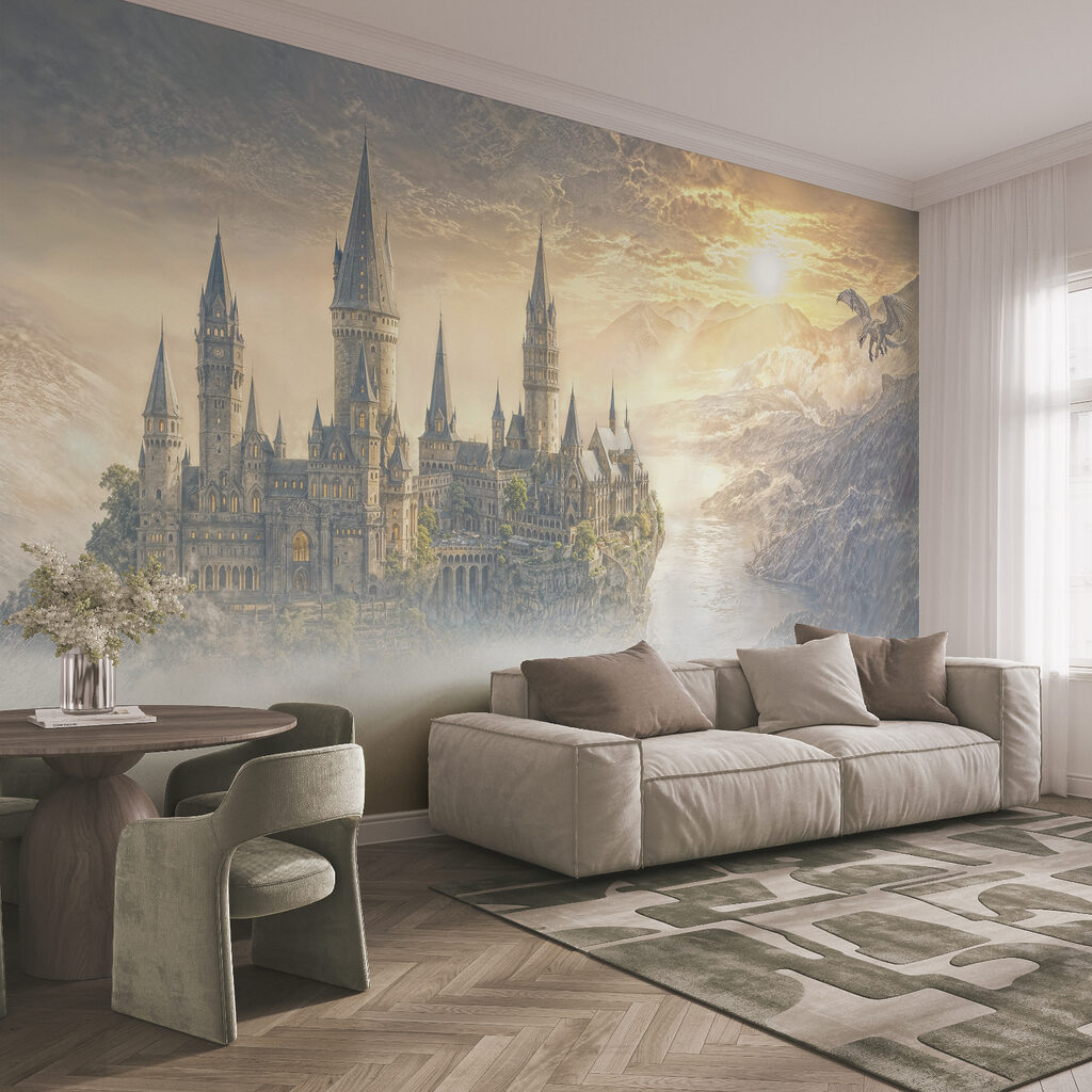 Castel deasupra ceții — interior 3