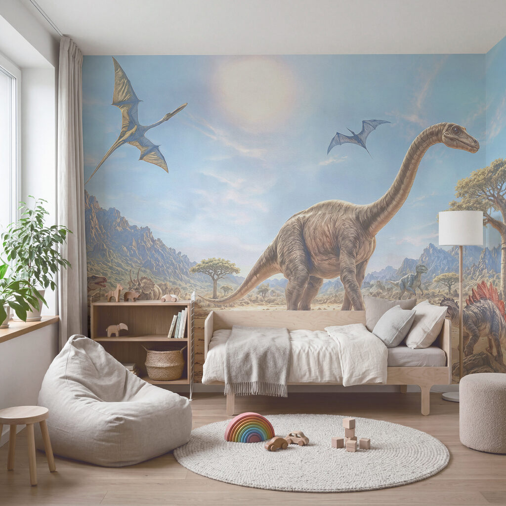 Dinozauri în peisaj însorit — interior 3