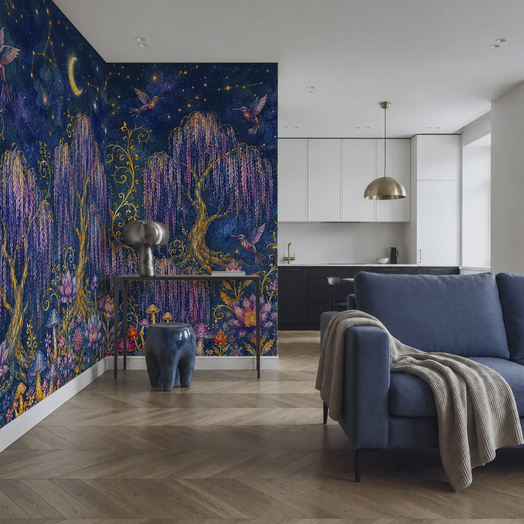 Lună peste grădina visată — interior 3