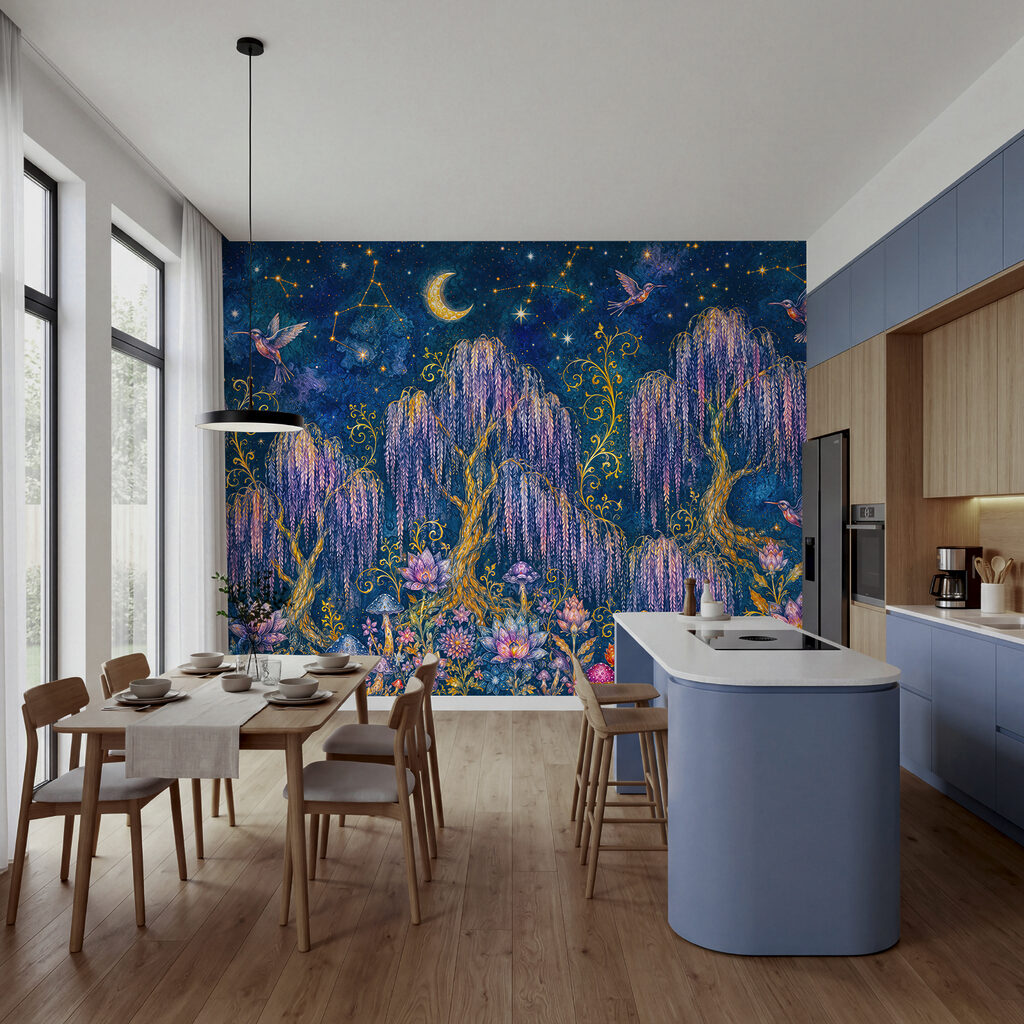 Lună peste grădina visată — interior 4