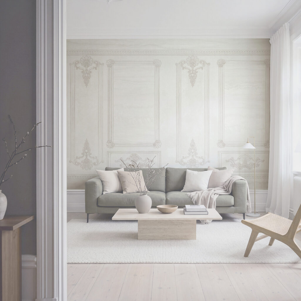 Perete cu profile — interior 3