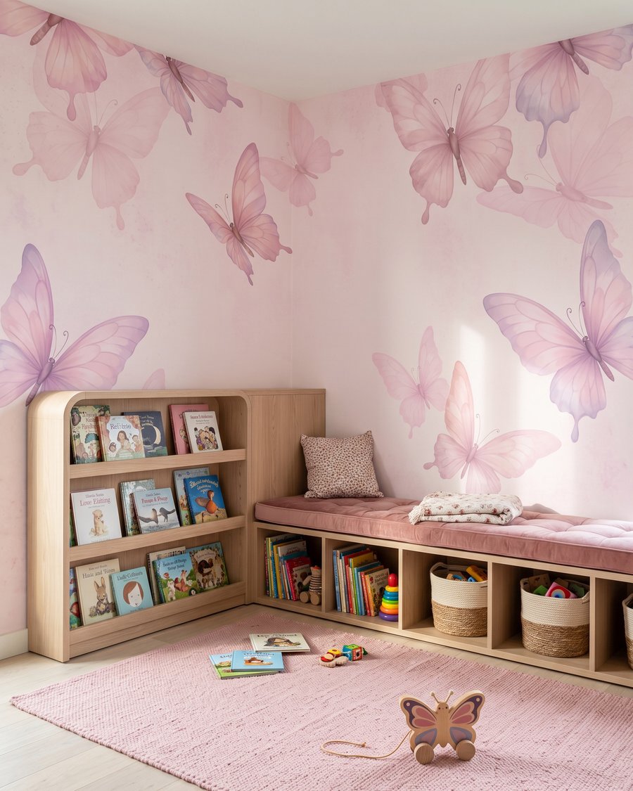 Fluturi transparenți — interior 1
